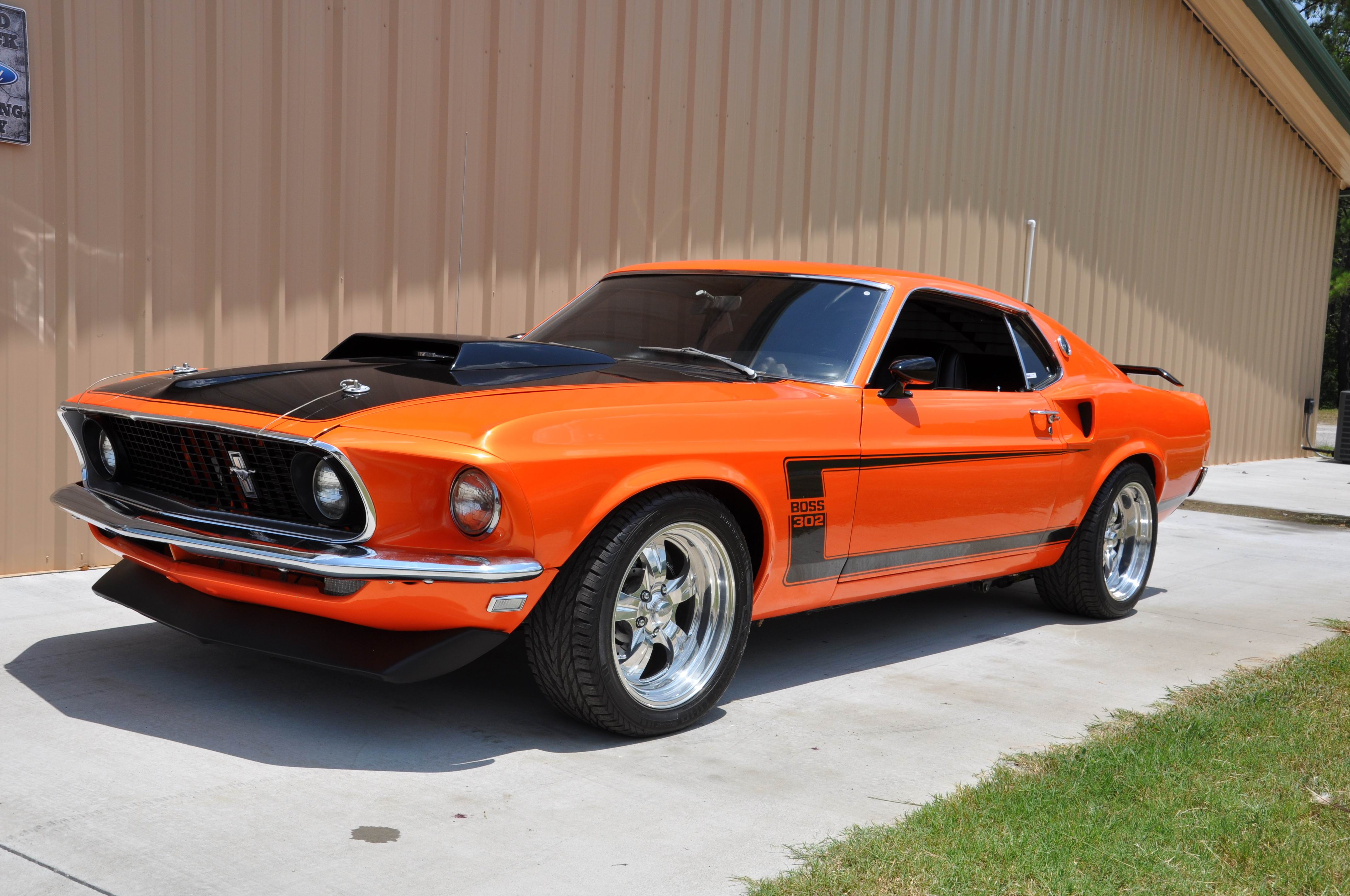 1969 Ford Mustang Boss 302 4k Ultra Hd Wallpaper Background Image 4288x2848