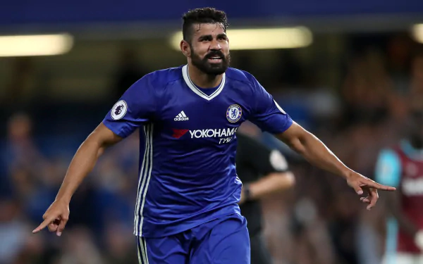 Spanish soccer Diego Costa Sports HD Desktop Wallpaper | Background Image