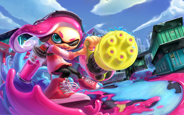Video Game Splatoon 2 Splatoon Inkling HD Wallpaper | Background Image