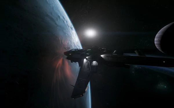 F7 Hornet (Star Citizen) space video game Star Citizen HD Desktop Wallpaper | Background Image
