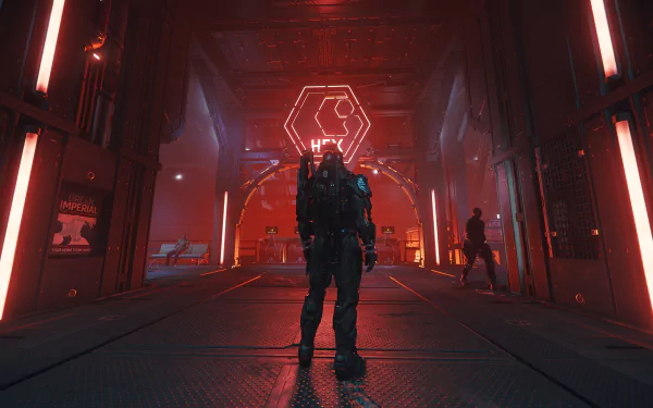 GrimHEX (Star Citizen) armor video game Star Citizen HD Desktop Wallpaper | Background Image