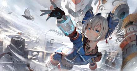Bronya Zaychik Anime Benghuai Xueyuan HD Desktop Wallpaper | Background Image