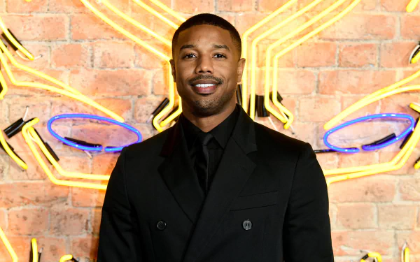 smile suit American actor Celebrity Michael B. Jordan HD Desktop Wallpaper | Background Image