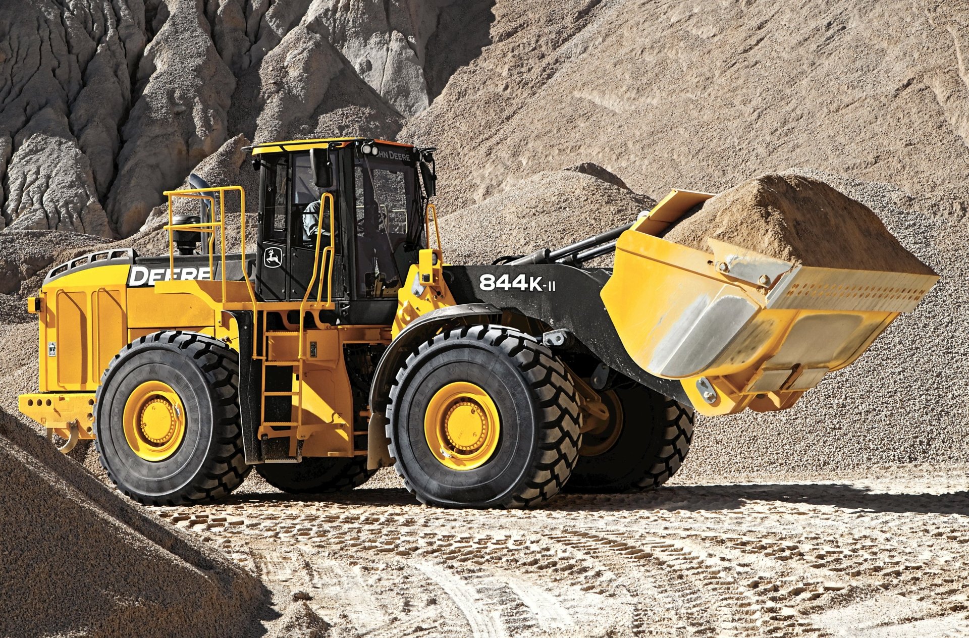 Download John Deere 844K-II Vehicle Wheel Loader HD Wallpaper