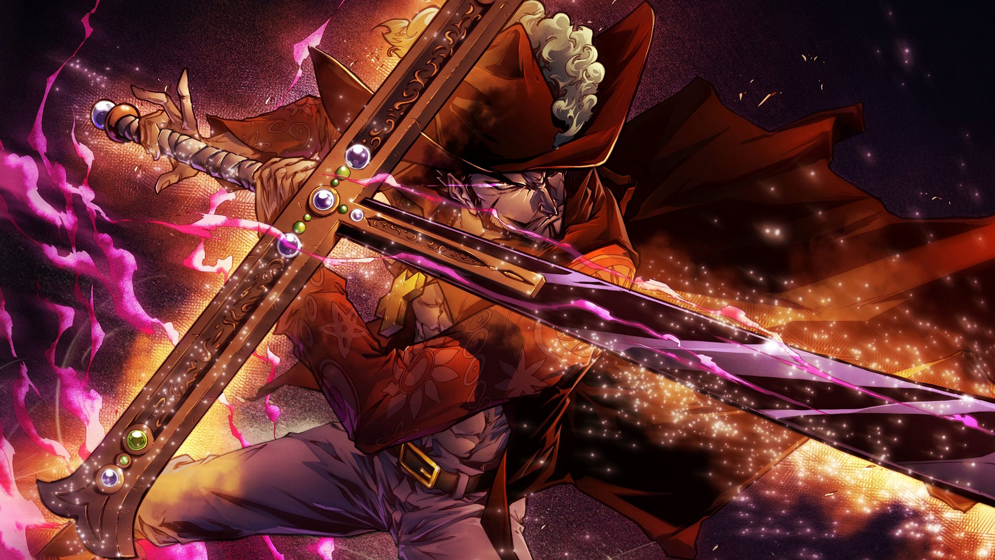 Download 80 Wallpaper One Piece Mihawk Hd terbaru 2019