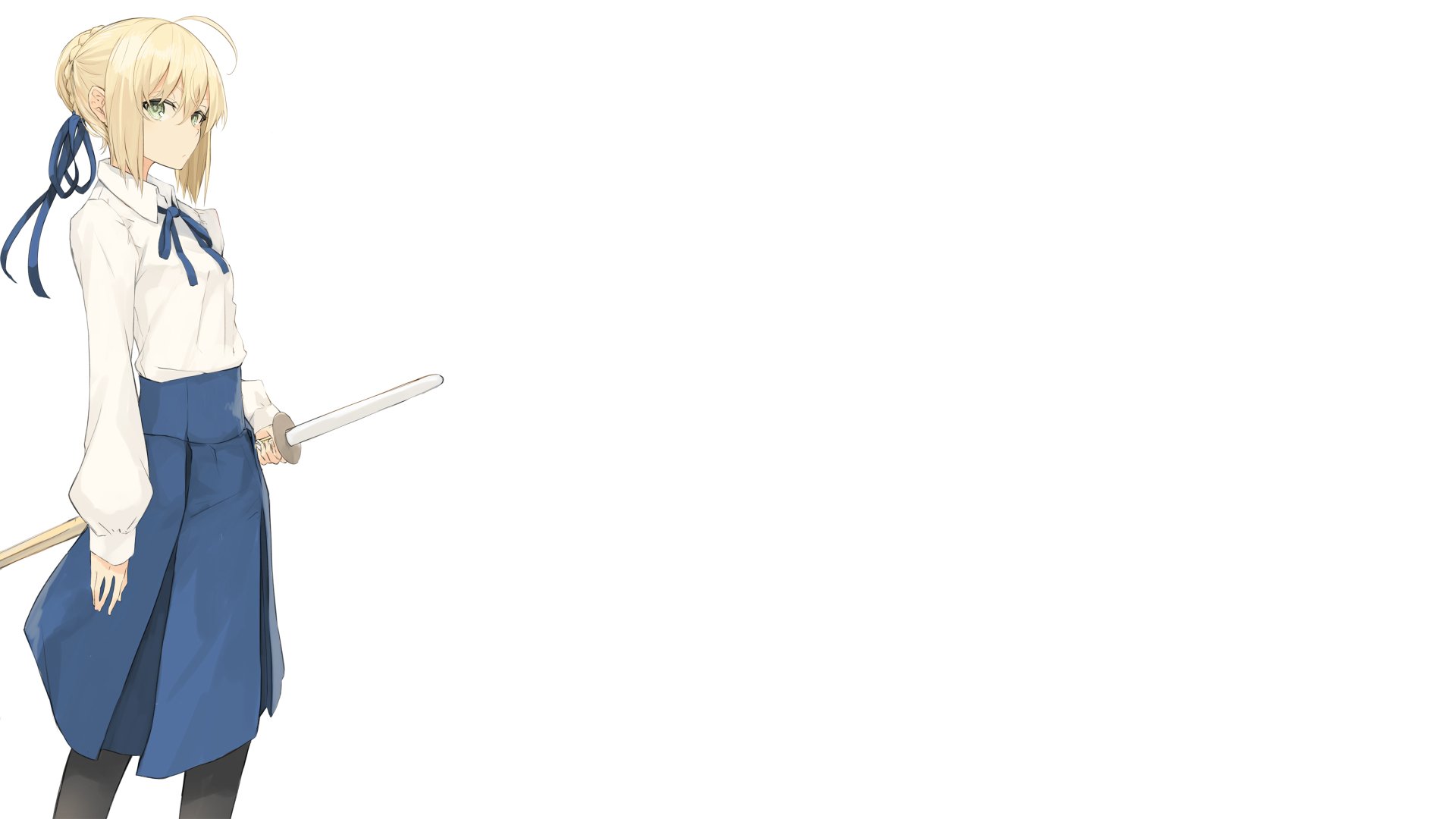 Download Saber (Fate Series) Anime Fate/Stay Night: Unlimited Blade Works 4k Ultra HD Wallpaper