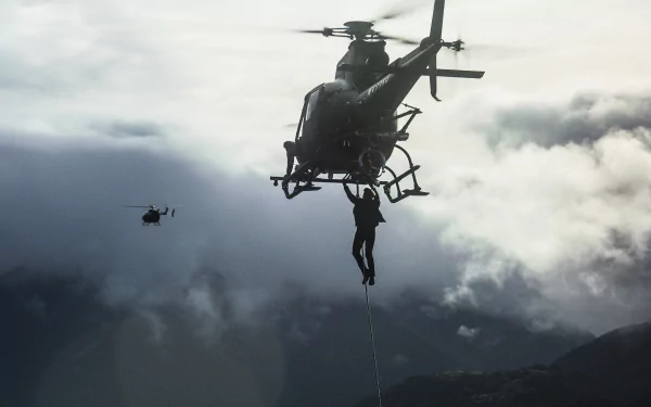 Ethan Hunt Tom Cruise movie Mission: Impossible - Fallout HD Desktop Wallpaper | Background Image