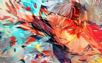 Shoto Todoroki In 2020 My Hero Hero Wallpaper Anime