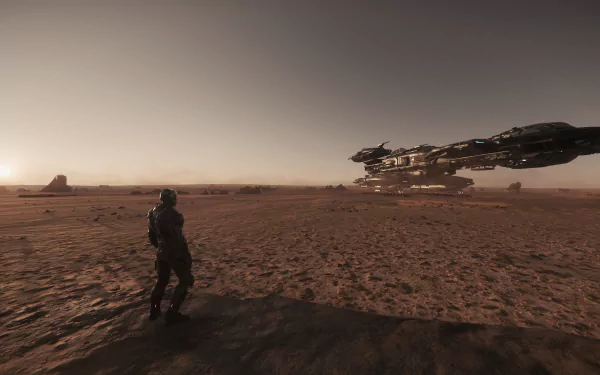 Constellation Andromeda (Star Citizen) video game Star Citizen HD Desktop Wallpaper | Background Image