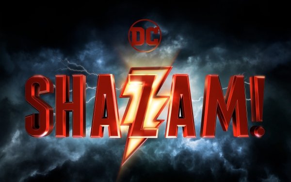 Movie Shazam! Logo Shazam HD Wallpaper | Background Image