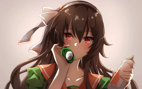 Natori Yaezawa Anime Virtual Youtuber HD Desktop Wallpaper | Background Image