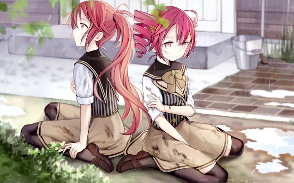 Vocaloid Utau Kasane Teto CUL (Vocaloid) Anime crossover HD Desktop Wallpaper | Background Image