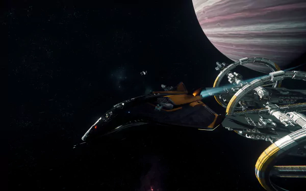 space Port Olisar (Star Citizen) Avenger (Star Citizen) video game Star Citizen HD Desktop Wallpaper | Background Image