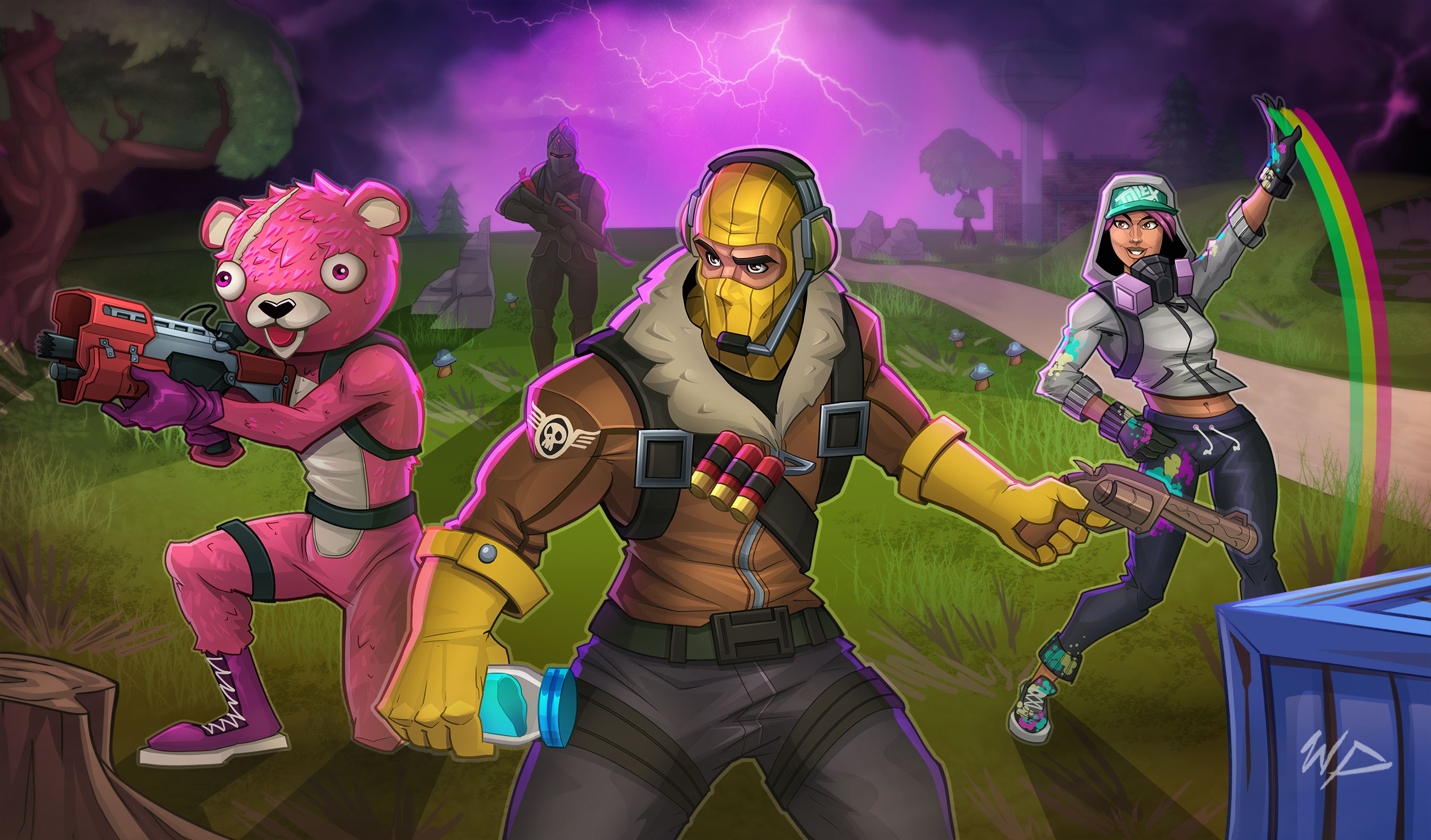 Fortnite Tapeta Hd Tlo 2696x1582