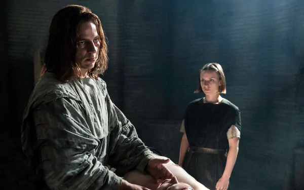 Tom Wlaschiha Faye Marsay Braavos (Game of Thrones) Waif (Game Of Thrones) Jaqen H'ghar TV Show Game Of Thrones HD Desktop Wallpaper | Background Image