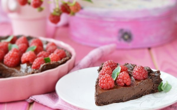 Food Dessert Still Life Raspberry Pastry Cake HD Wallpaper | Background Image