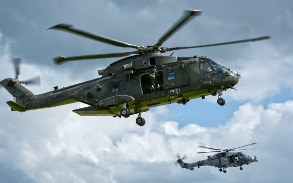 Military AgustaWestland AW101 Military Helicopters Helicopter Aircraft HD Wallpaper | Background Image