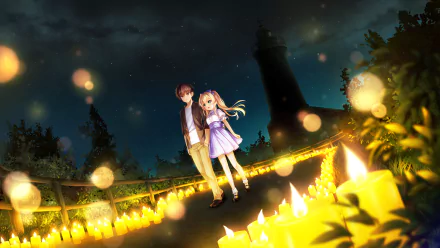Tsumugi Wenders Anime Summer Pockets HD Desktop Wallpaper | Background Image