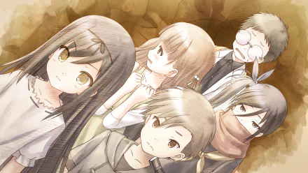 Hukushima Kamome Anime Summer Pockets HD Desktop Wallpaper | Background Image