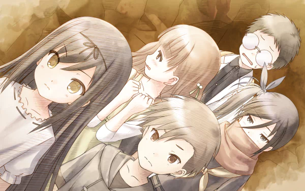 Hukushima Kamome Anime Summer Pockets HD Desktop Wallpaper | Background Image