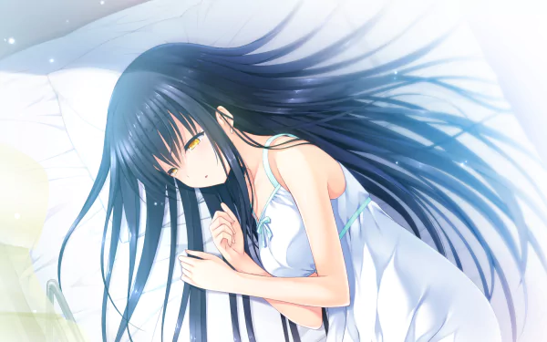 Hukushima Kamome Anime Summer Pockets HD Desktop Wallpaper | Background Image