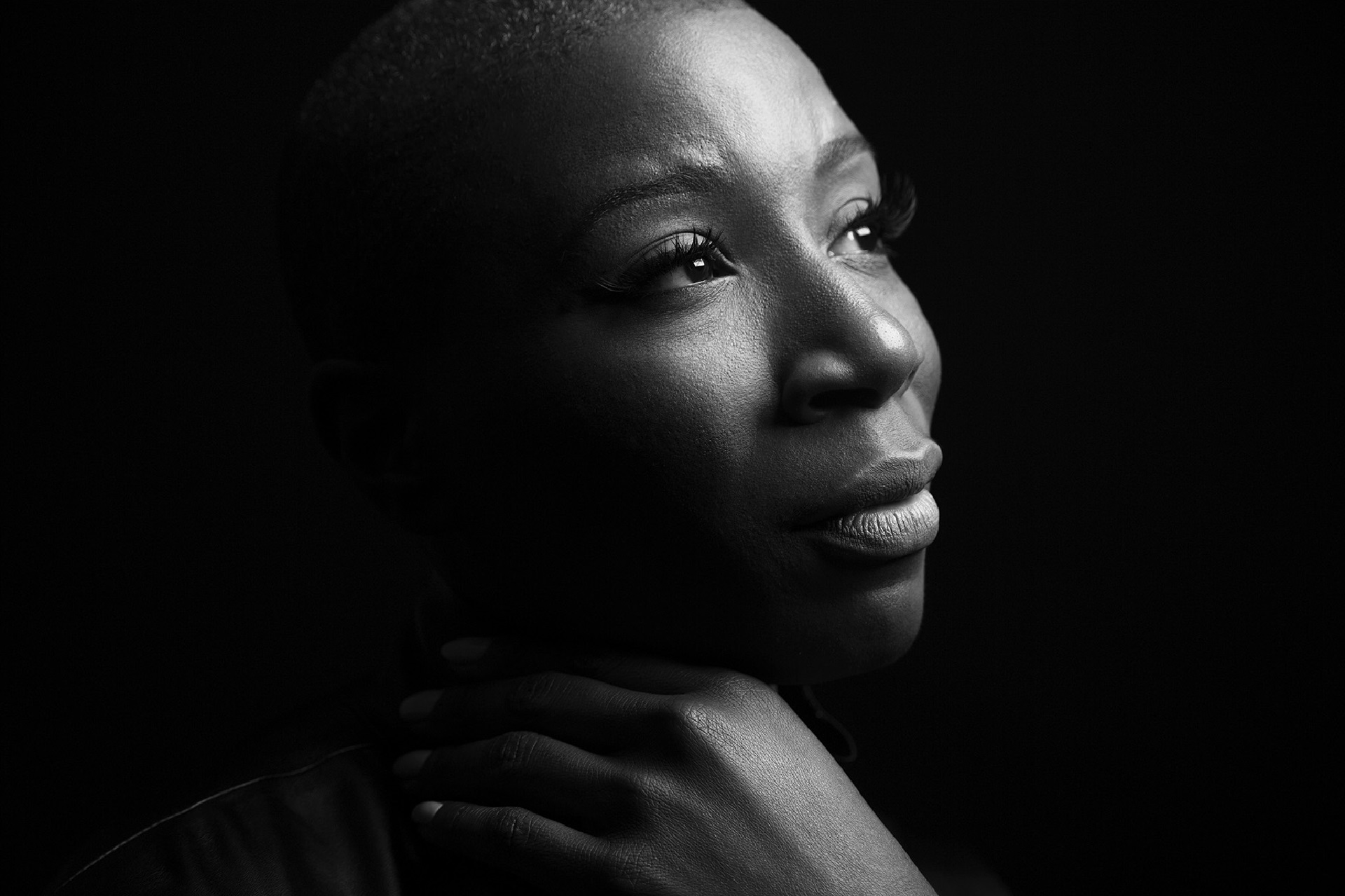 Celebrity Aisha Hinds HD Wallpaper Background Image.