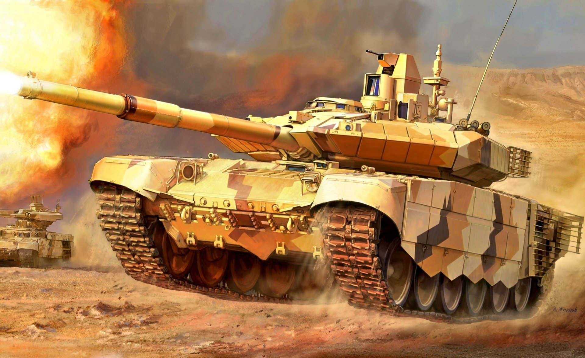90 Tank Battle for windows download