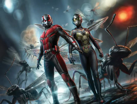Wasp (Marvel Comics) Ant-Man movie Ant-Man and the Wasp HD Desktop Wallpaper | Background Image