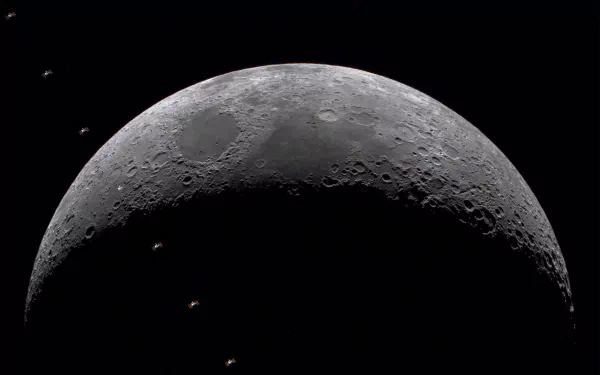  International Space Station Transit (Illuminated) by Dylan O’Donnell