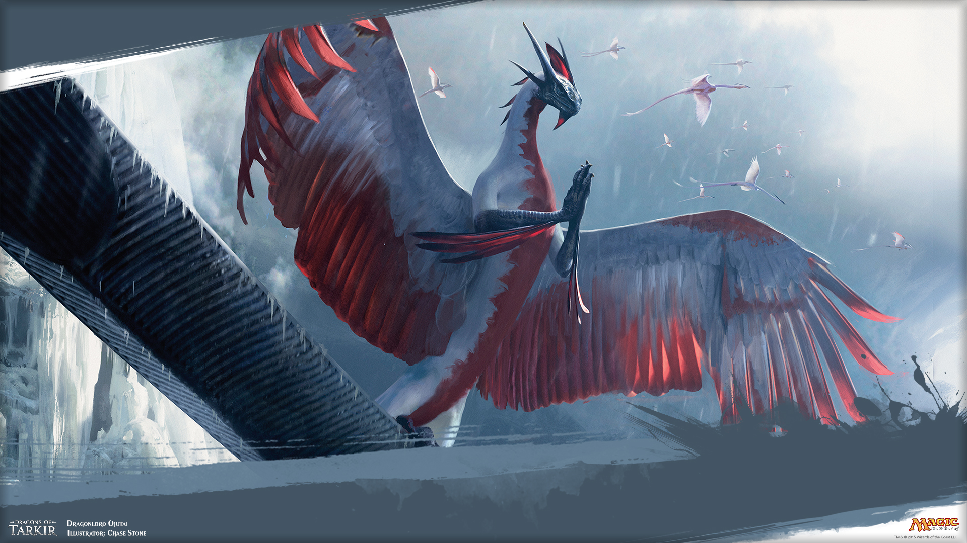 Download Dragon Man Made Magic: The Gathering HD Wallpaper