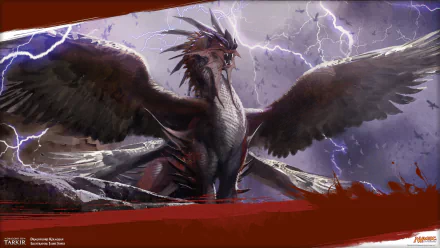 dragon man made Magic: The Gathering Dragons of Tarkir HD Desktop Wallpaper | Background Image
