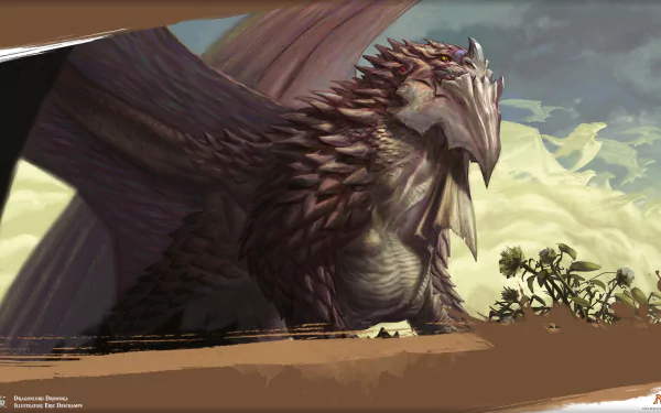 dragon man made Magic: The Gathering Dragons of Tarkir HD Desktop Wallpaper | Background Image