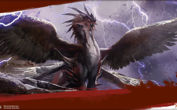 dragon man made Magic: The Gathering Dragons of Tarkir HD Desktop Wallpaper | Background Image
