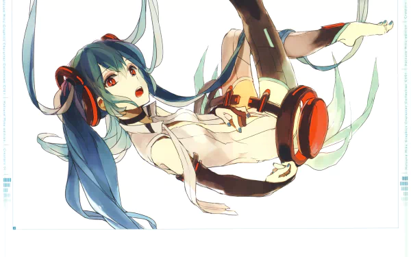 Hatsune Miku Anime Vocaloid HD Desktop Wallpaper | Background Image