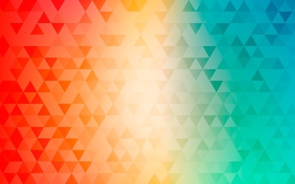 Abstract Triangle Colors Pattern Colorful HD Wallpaper | Background Image