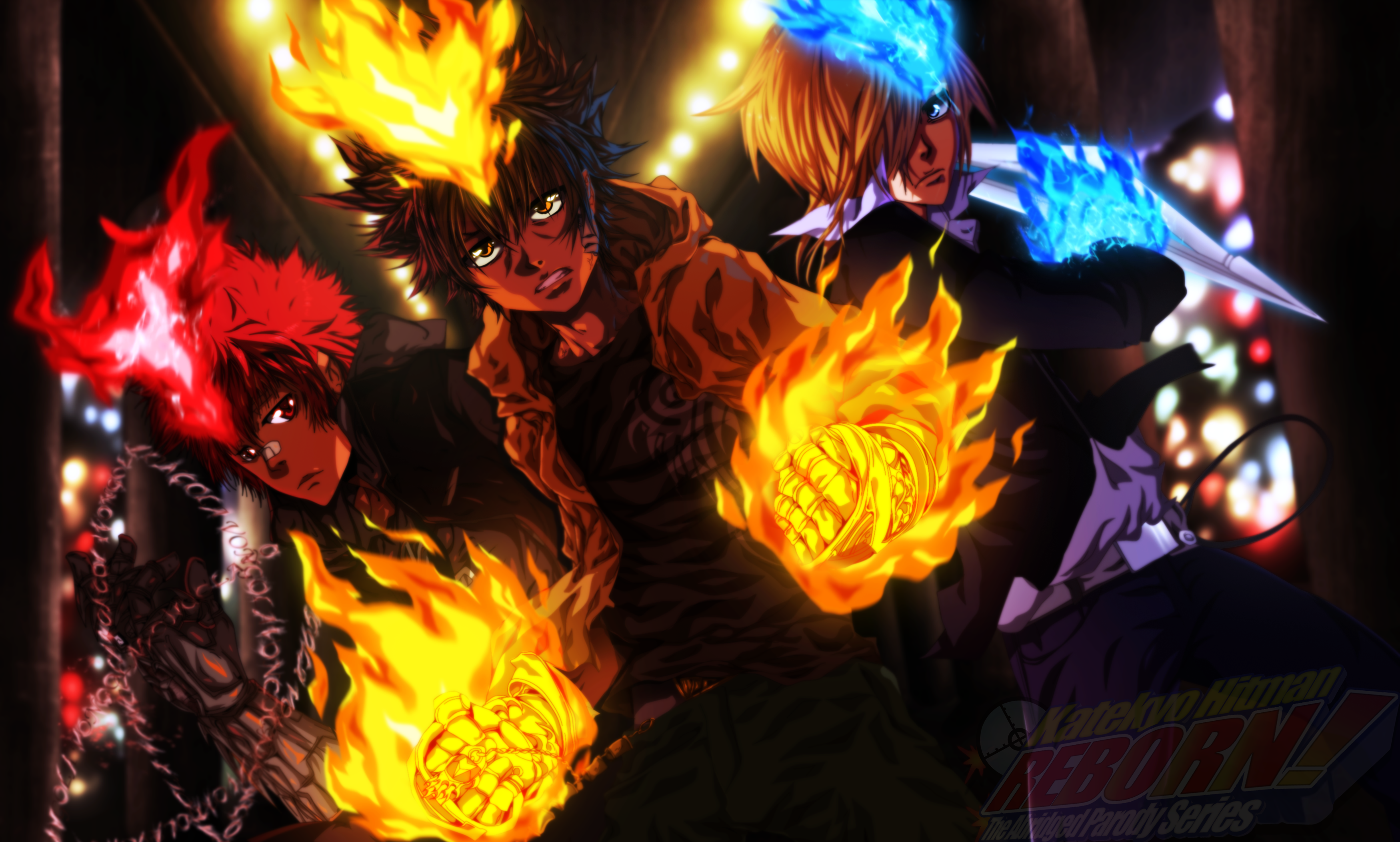 Anime Kateky Hitman Reborn HD Wallpaper by Deohvi