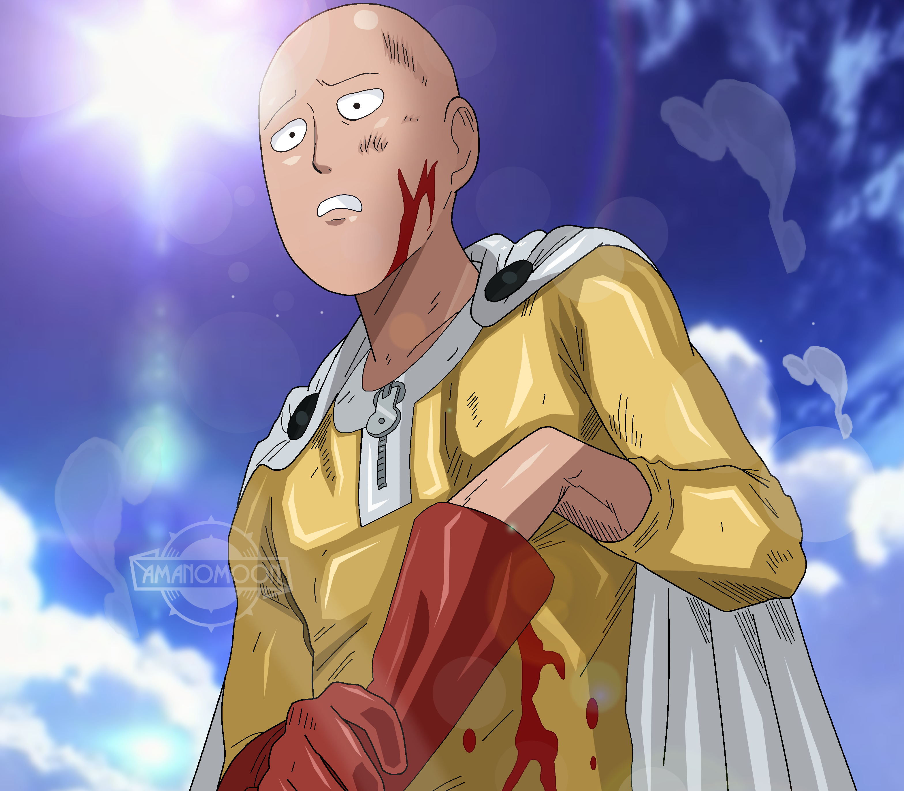 Saitama One Punch Man Anime Wallpaper 4k HD ID:3214