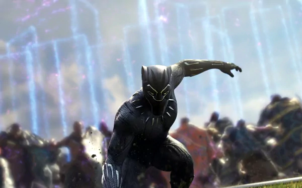 Black Panther (Marvel Comics) T'Challa movie HD Desktop Wallpaper | Background Image