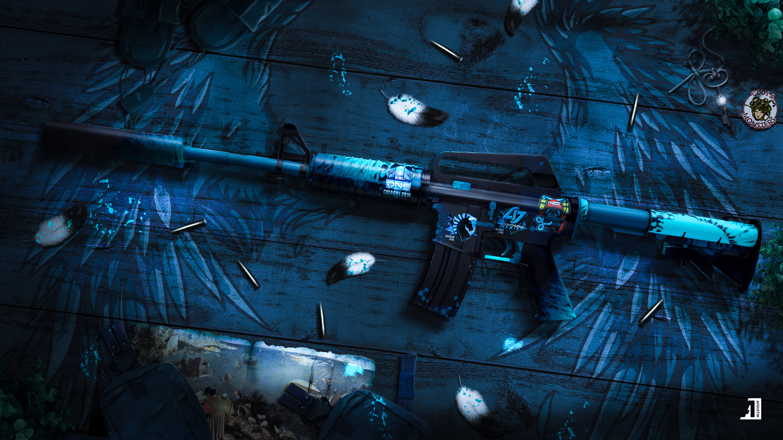 M4A1-CS:GO Live Wallpaper 