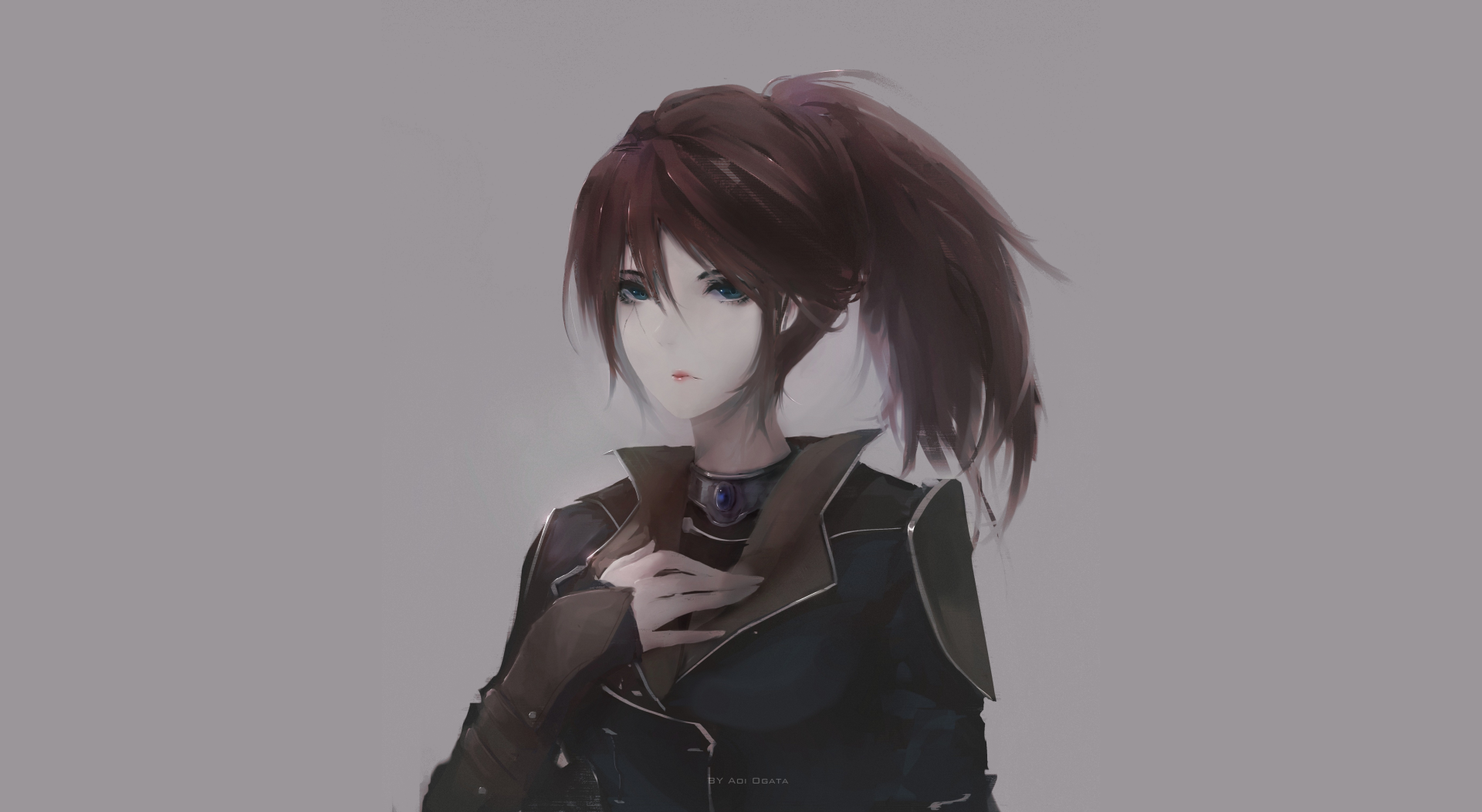 4K Ultra HD Original Anime Portrait by Aoi Ogata | 5500x3017 ...