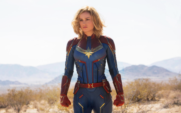 Movie Captain Marvel Brie Larson Marvel Comics HD Wallpaper | Background Image