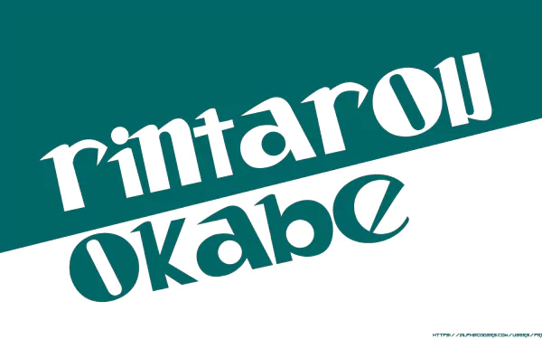 Rintaro Okabe Anime Steins;Gate 0 HD Desktop Wallpaper | Background Image