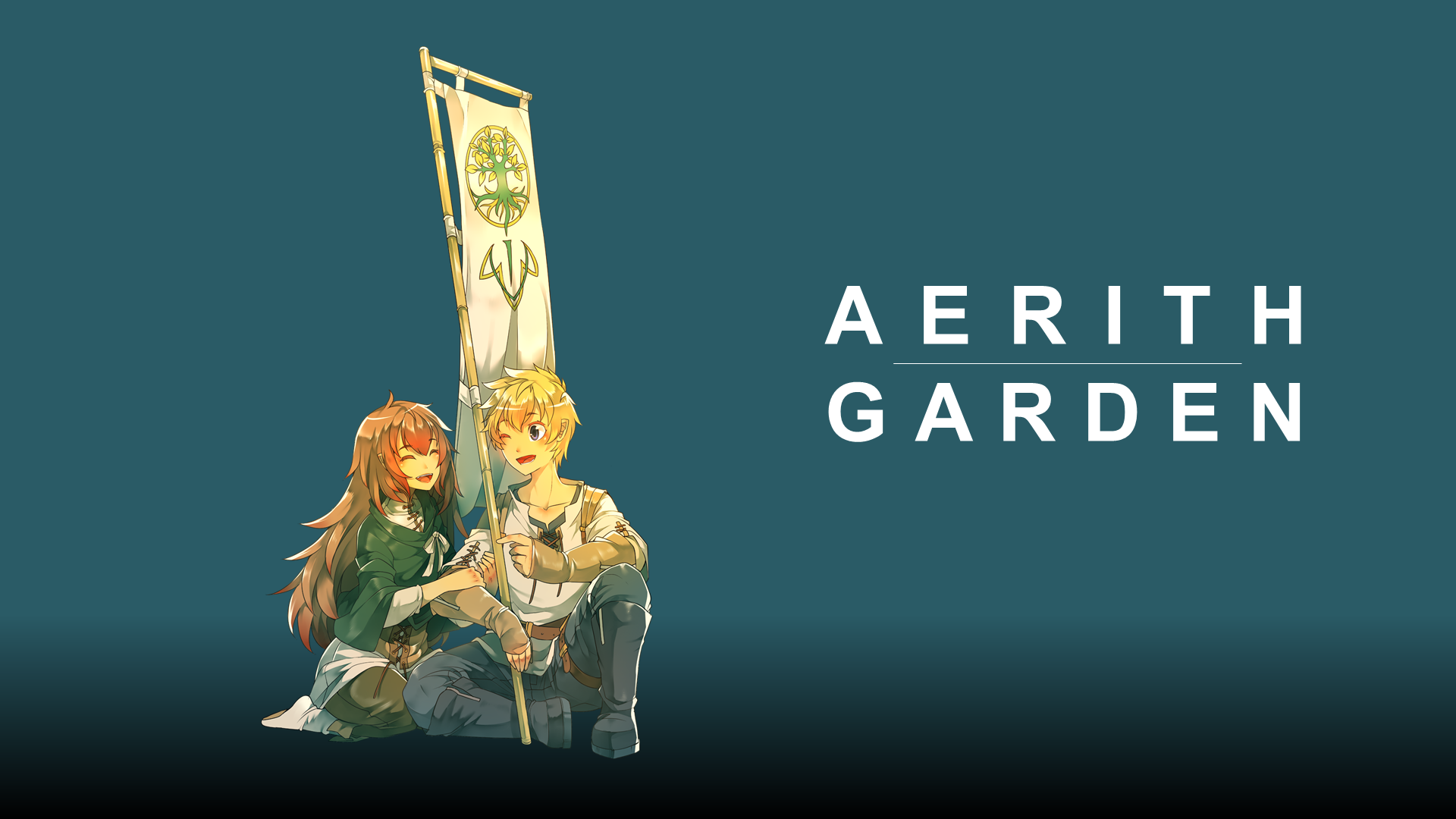 Anime Aerith Garden HD Wallpaper | Background Image