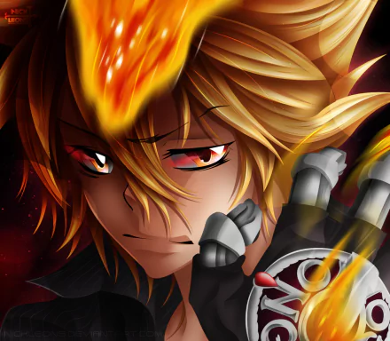 Giotto (Katekyō Hitman Reborn!) Anime Katekyō Hitman Reborn! HD Desktop Wallpaper | Background Image