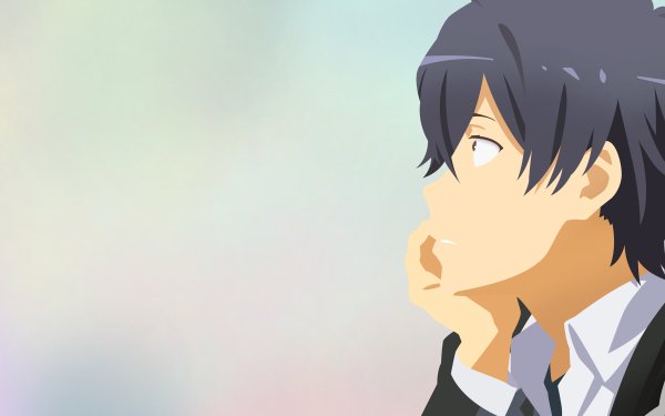 Anime My Teen Romantic Comedy SNAFU Hachiman Hikigaya HD Wallpaper | Background Image