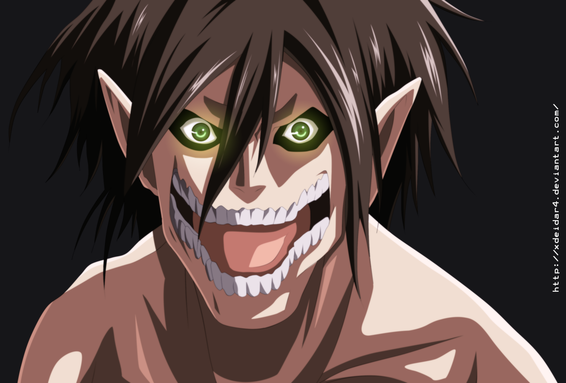 Download Eren Yeager Anime Attack On Titan HD Wallpaper by xDeidar4