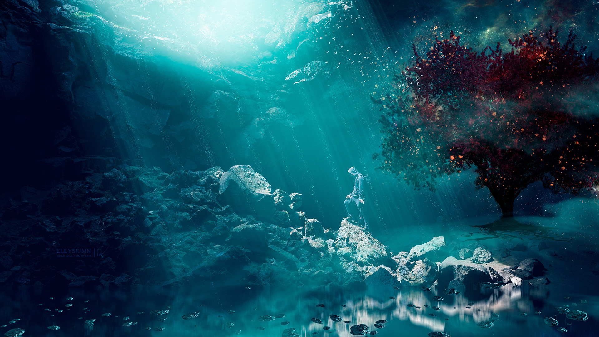 Fantasy Underwater HD Wallpaper | Background Image