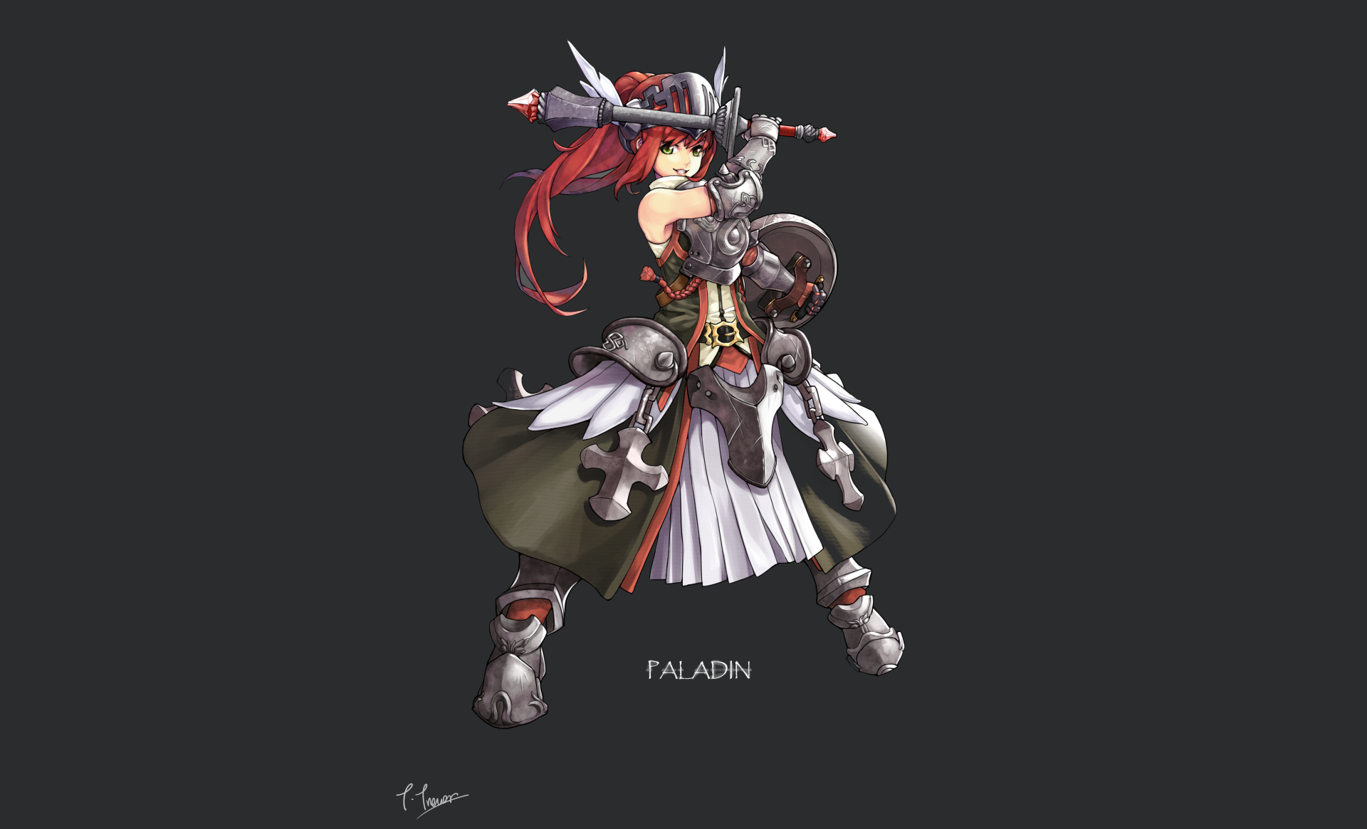 Download Armor Anime Original 4k Ultra HD Wallpaper by 狂気の君