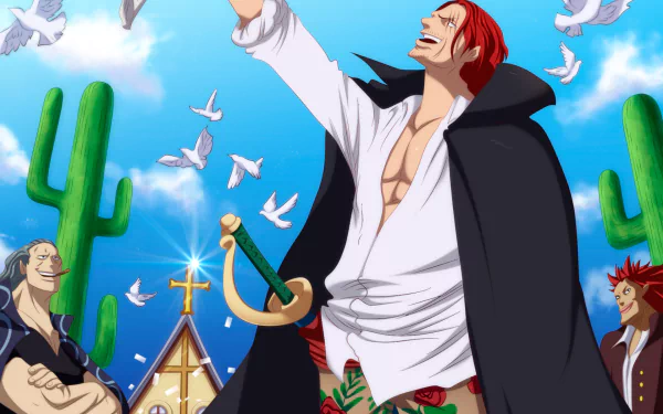 Benn Beckman Shanks (One Piece) Anime One Piece HD Desktop Wallpaper | Background Image