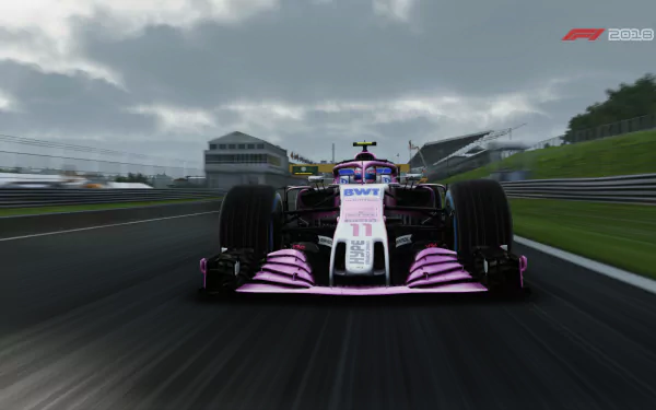 Force India VJM11 Force India vehicle F1 video game F1 2018 HD Desktop Wallpaper | Background Image